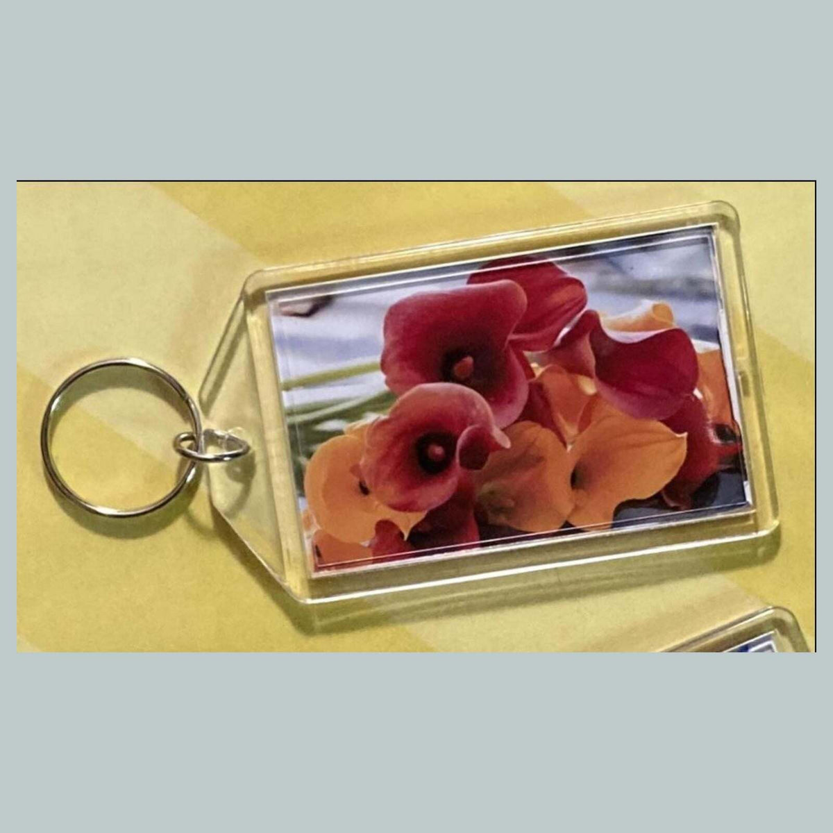 3682 Calla Lily Acrylic Keychain | Floral Keychain | Flower Lover Gift