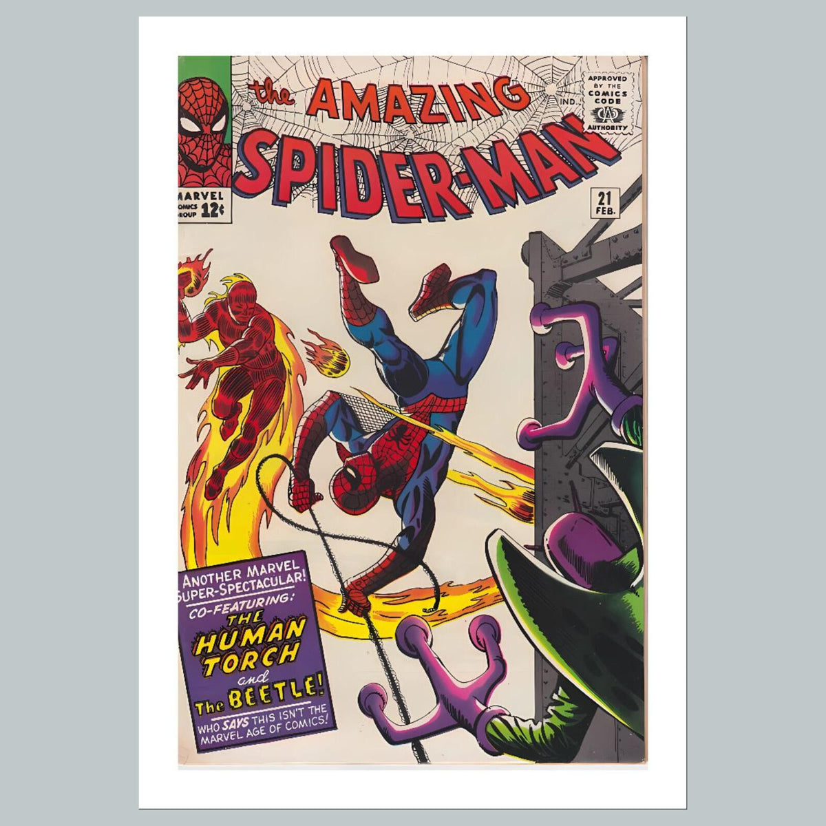 1756 Amazing Spider-Man 8x10 Glossy Photo Comic Book Cover Fast-Secure Shipping