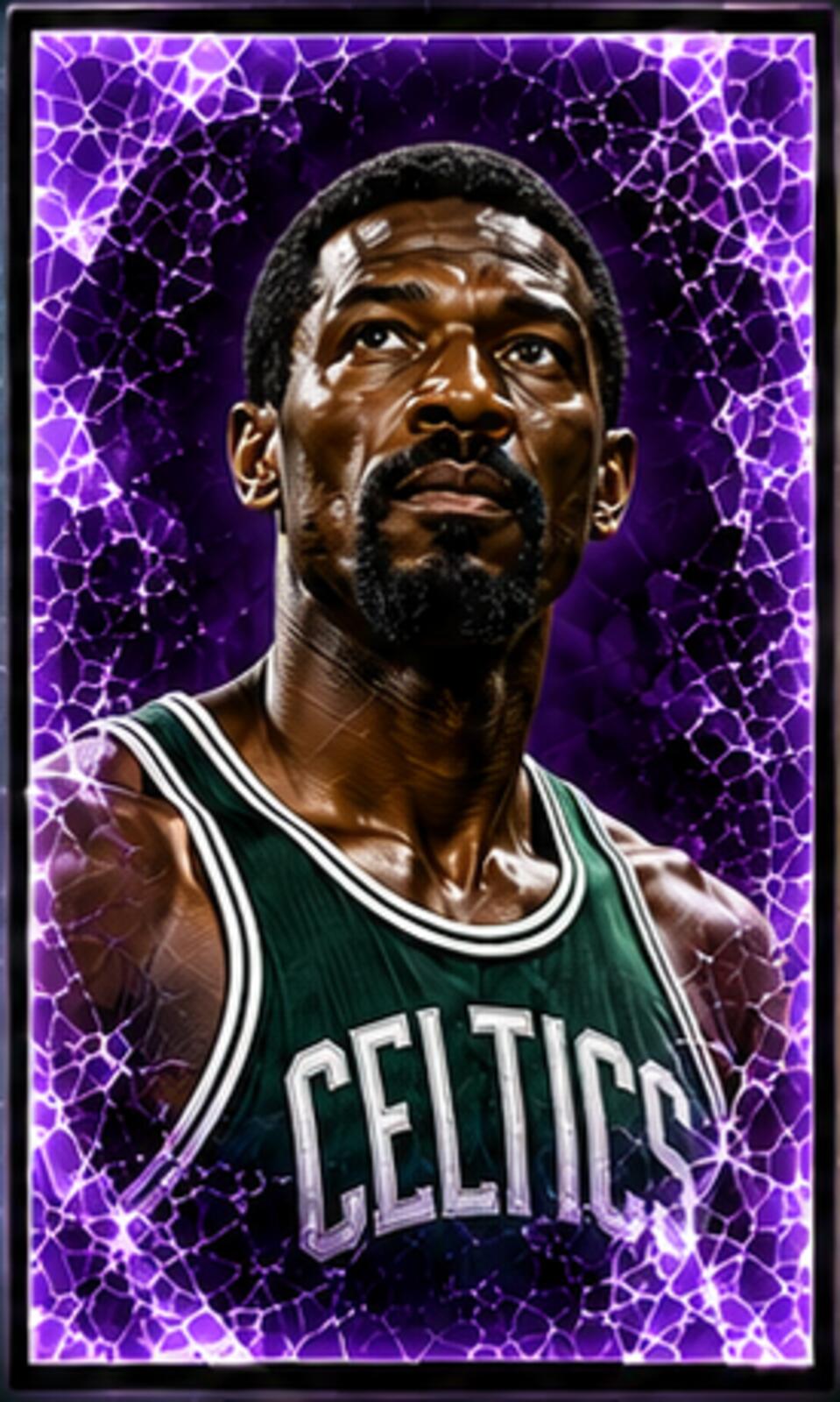 2633 Bill Russell Zoom Art | Ice Capades Multi Color 5 Glossy Art Prints Set BKL