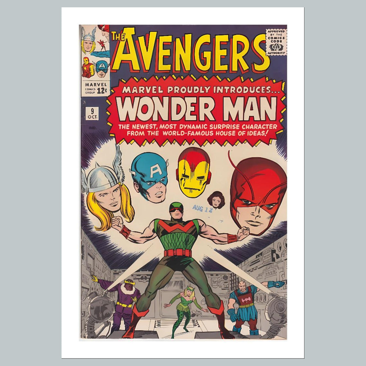 1919 Avengers 8x10 Glossy Photo Comic Book Cover Fast-Secure Shipping