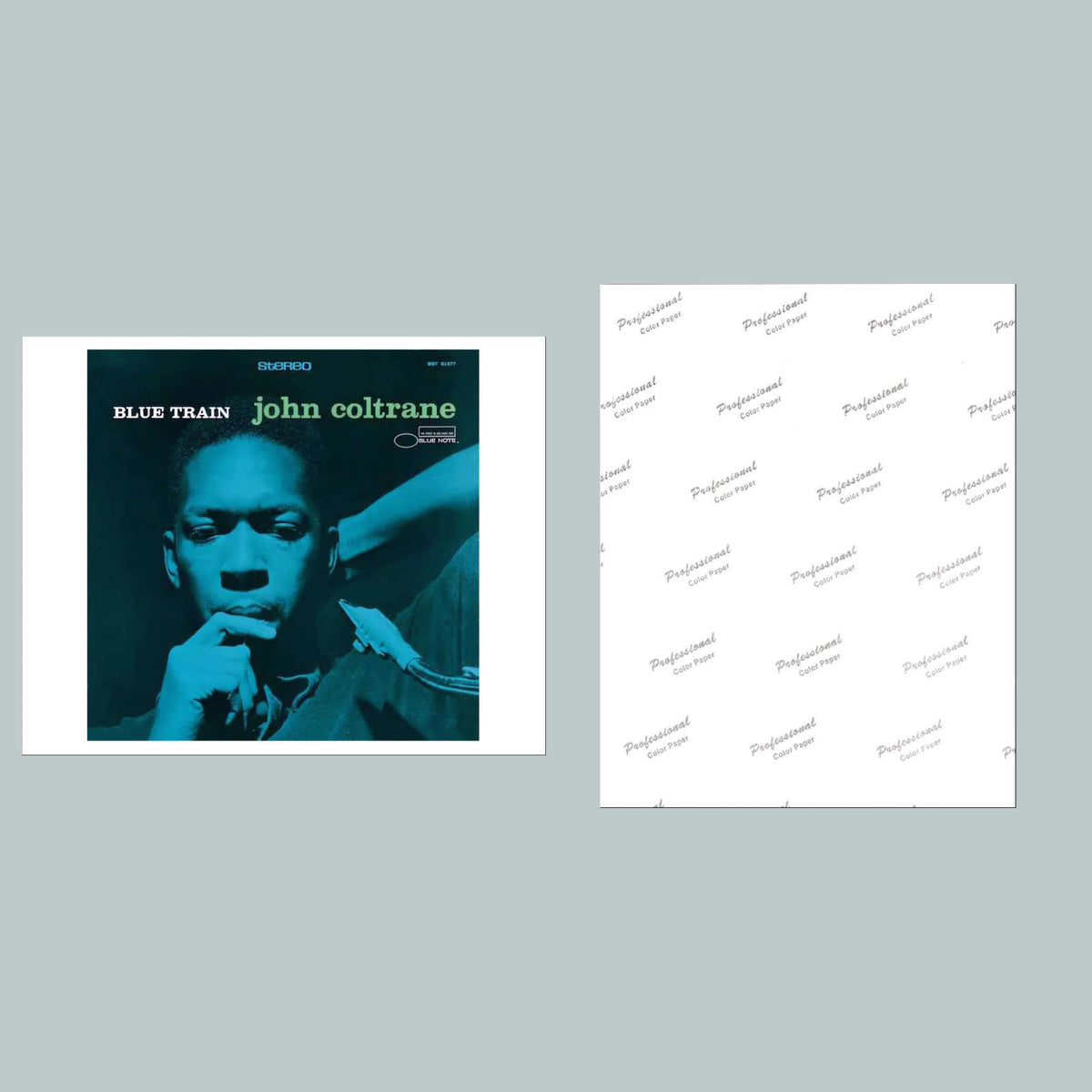 0945 P John Coltrane: Blue Train 1958 8x10 Glossy Photo Album Cover MS