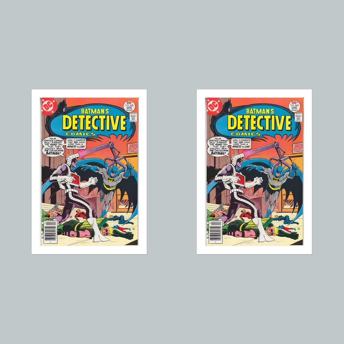 2043 Batmans Detective 8x10 Glossy Photo Comic Book Cover Fast-Secure Shipping