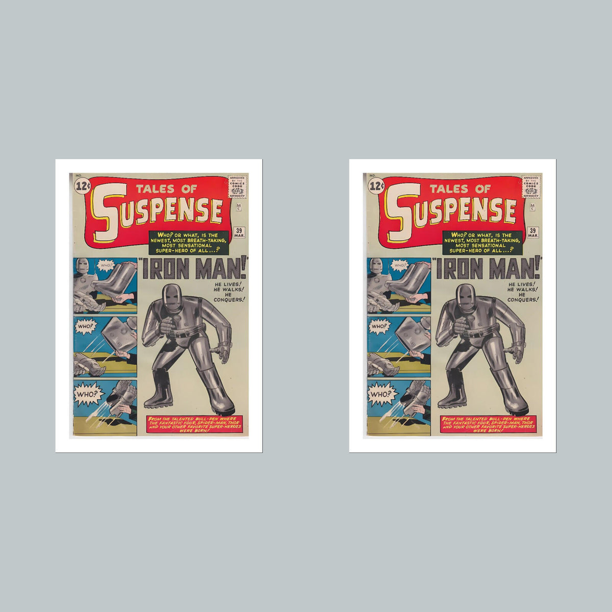 2574 Tales Of Suspense 8x10 Glossy Photo Comic Book CoverFast-Secure Shipping