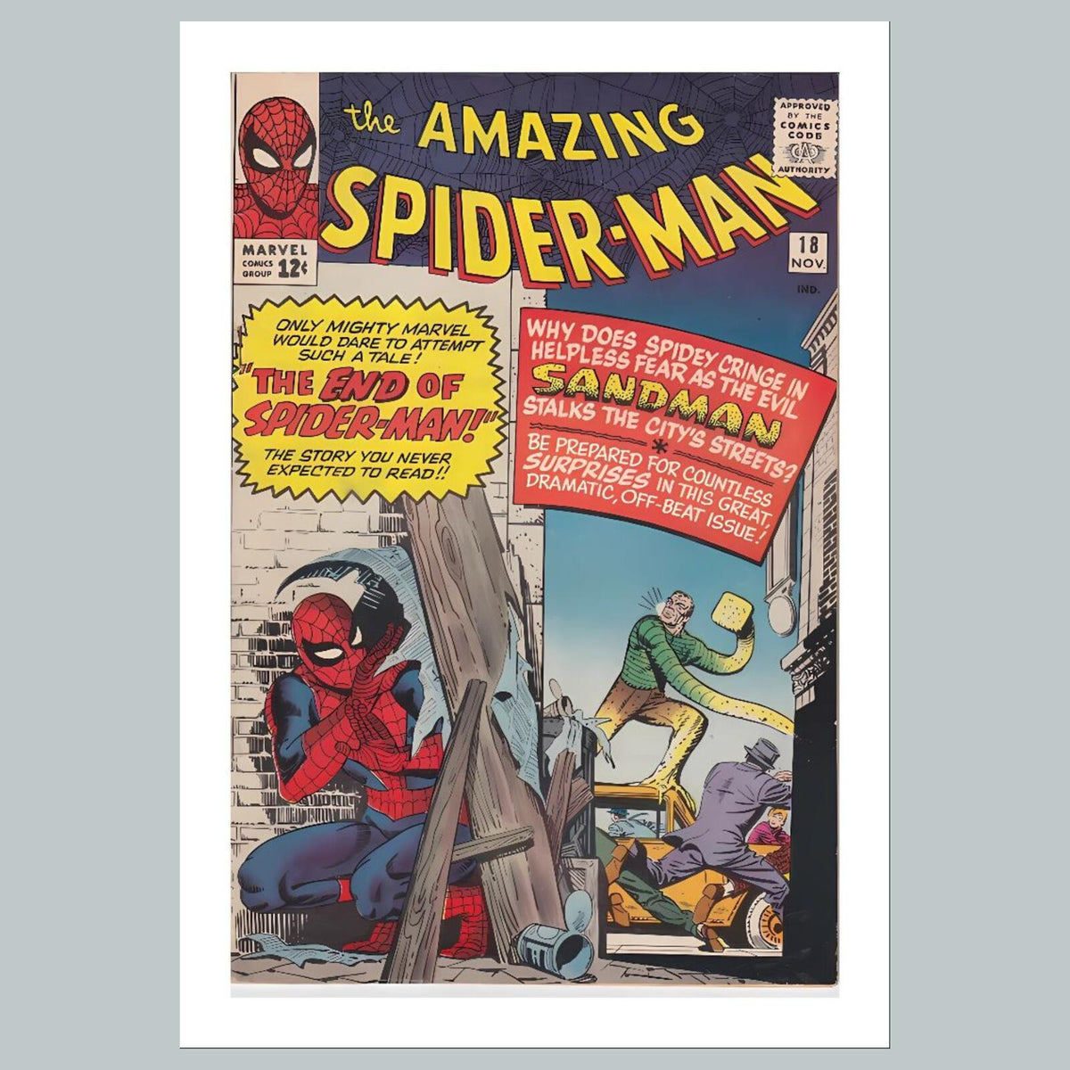 1747 Amazing Spider-Man 8x10 Glossy Photo Comic Book Cover Fast-Secure Shipping