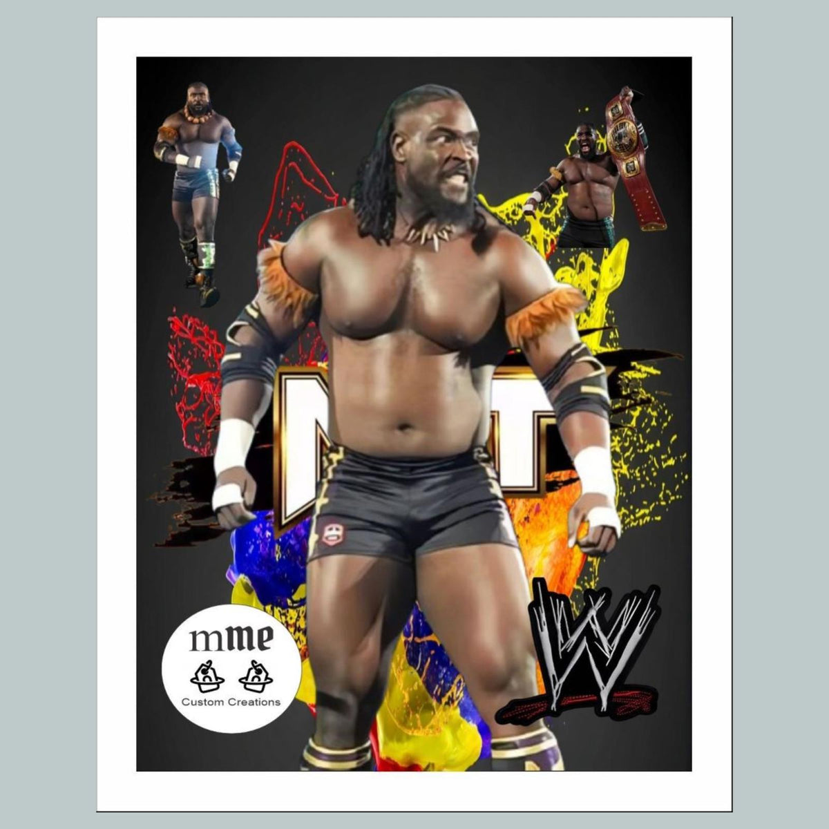 1399 Oba Femi 8x10 Glossy Photo - Fast-Secure Shipping MS