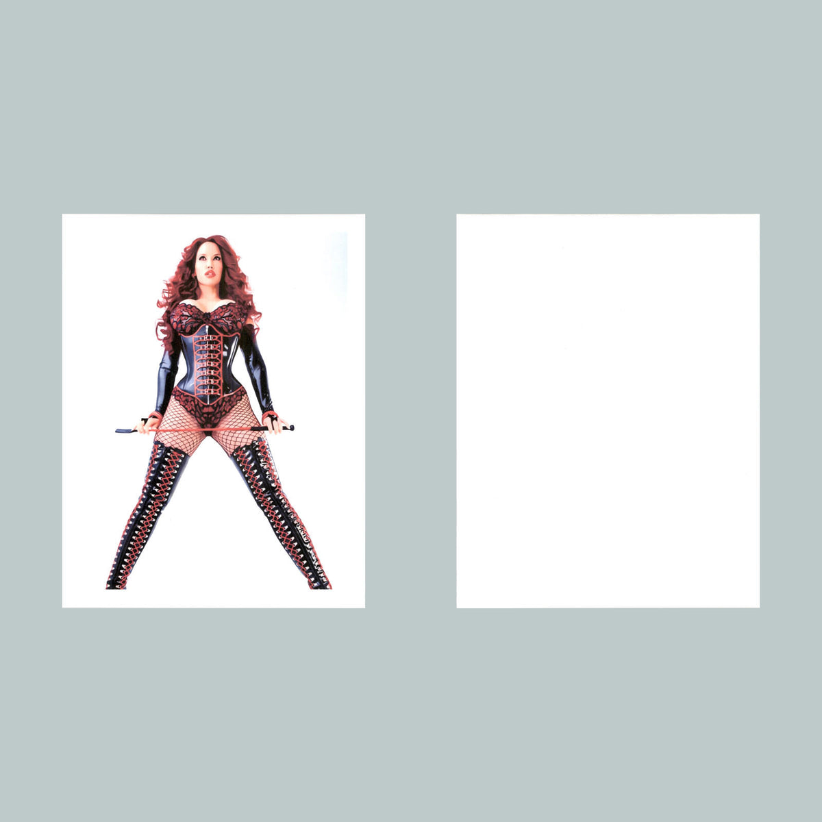 0169 P -8X10 Pinup Redhead Corset Glossy Photo Fast-Secure Shipping