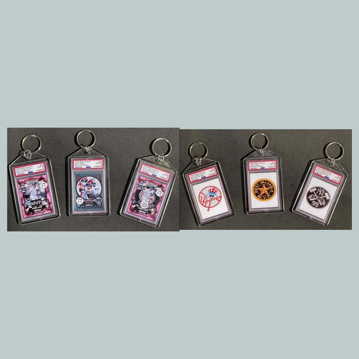3794B Aaron Judge 3 Pack Bundle-Custom Hand Made Keychains