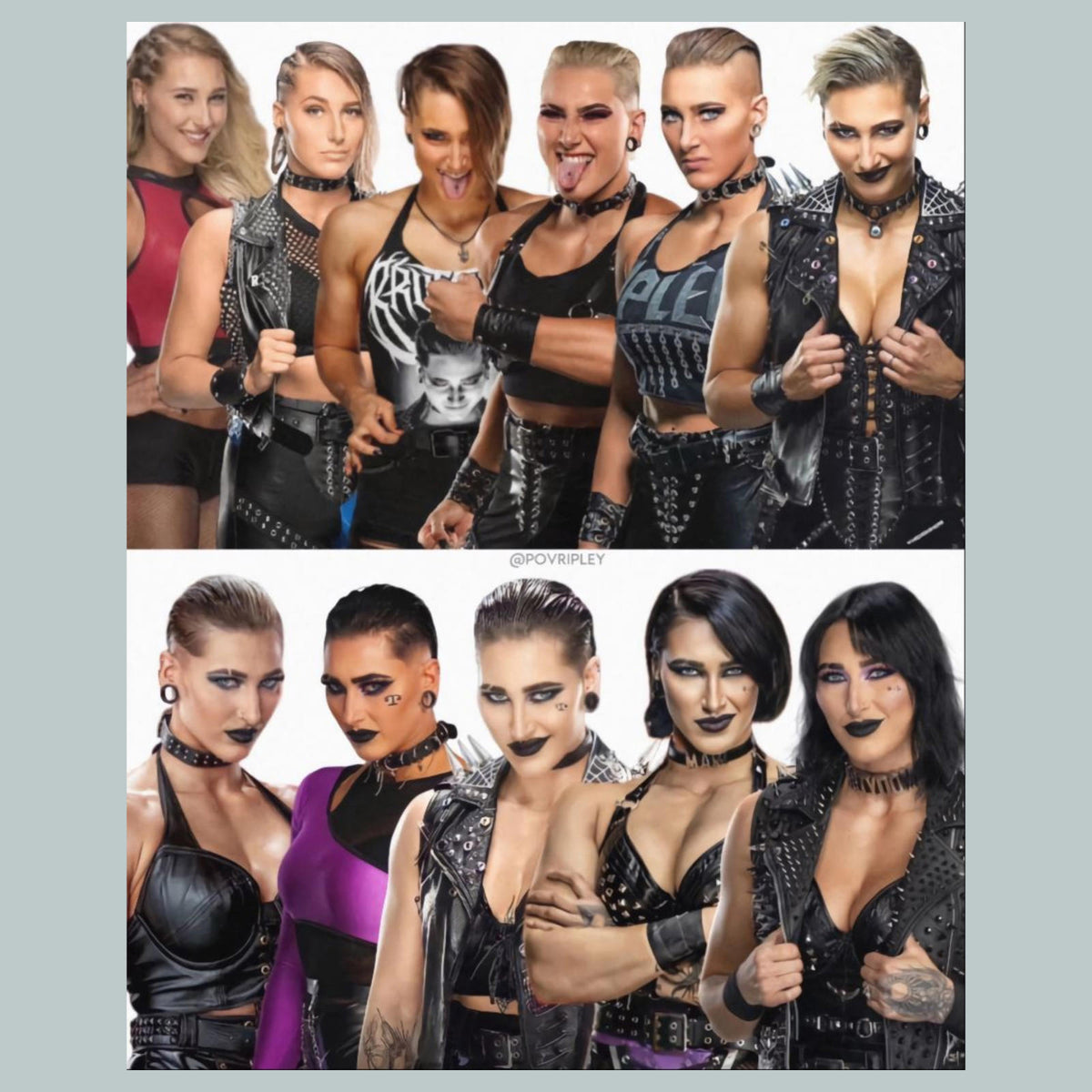 0792 P -8X10 RR Montage of 11 Glossy Photo Fast-Secure Shipping MS