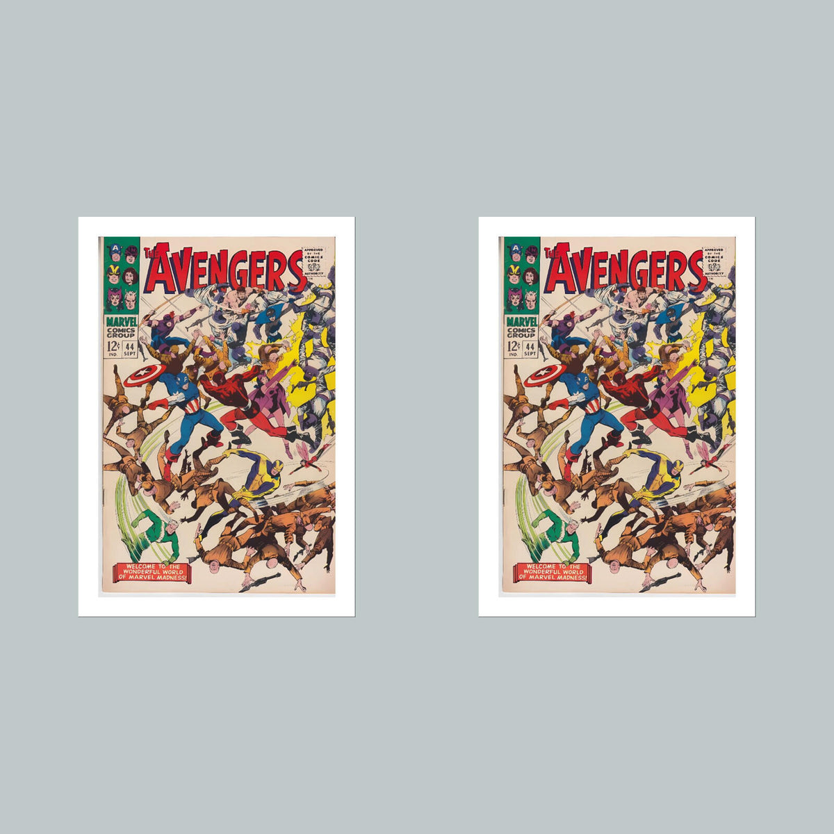 1859 Avengers 8x10 Glossy Photo Comic Book Cover Fast-Secure Shipping