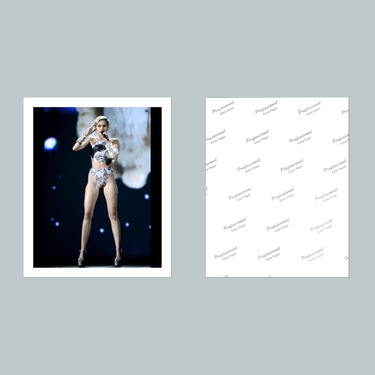 1735 Miley Cyrus 8x10 Glossy Photo Fast-Secure Shipping Makes A Great Gift