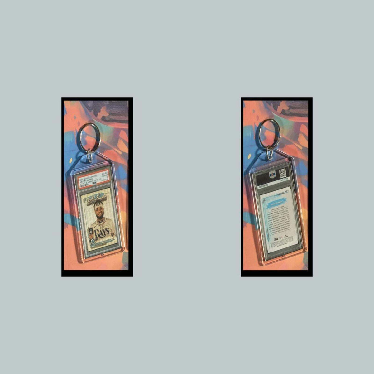 3432 Junior Caminero 2024 Bowman Chrome My 1st Bowman SuperFractor Keychain