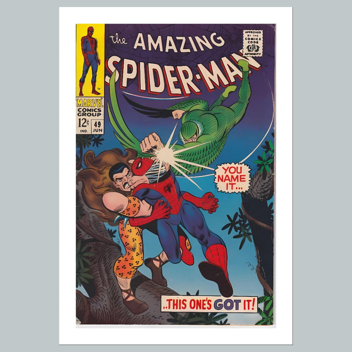 1786 Amazing Spider-Man 8x10 Glossy Photo Comic Book Cover Fast-Secure Shipping