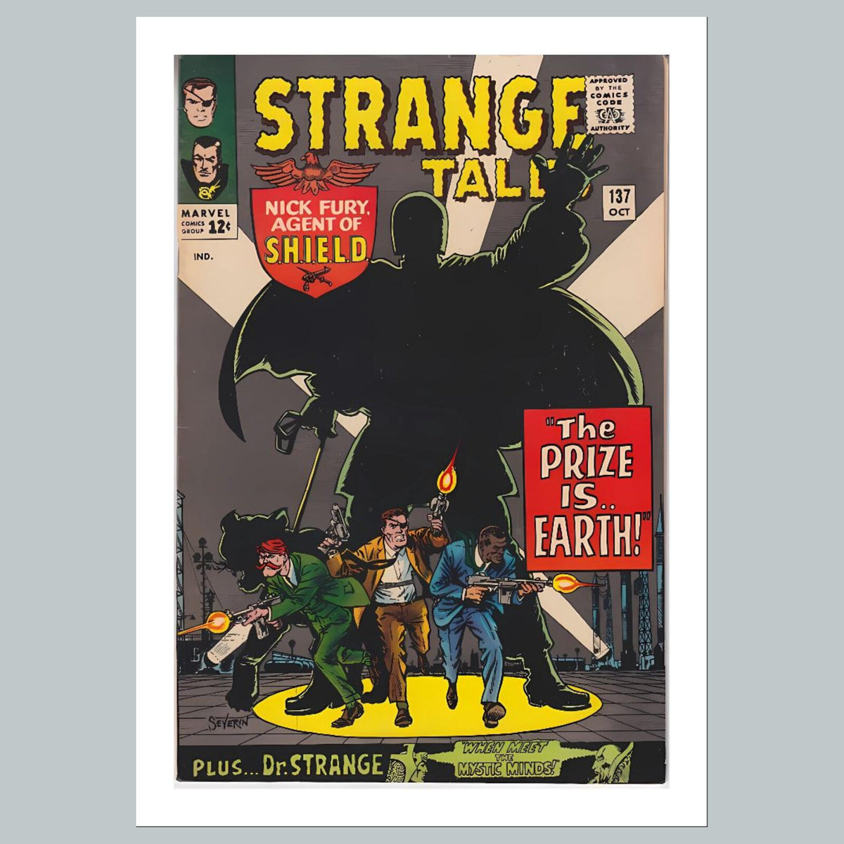 2480 Strange Tales 8x10 Glossy Photo Comic Book CoverFast-Secure Shipping
