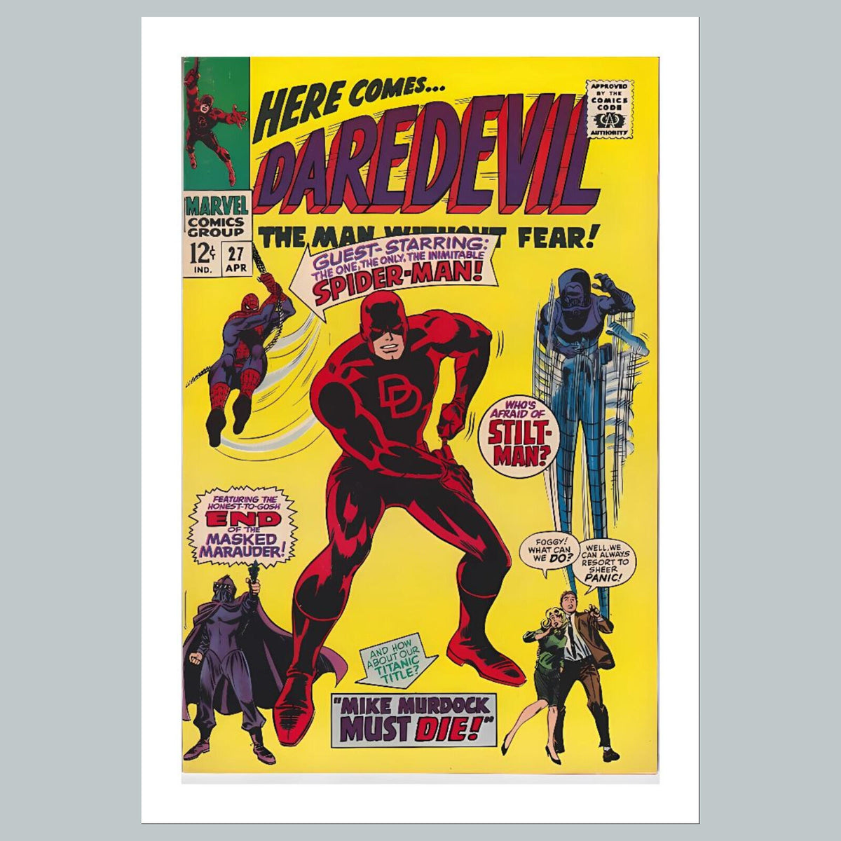 2018 Daredevil 8x10 Glossy Photo Comic Book Cover Fast-Secure Shipping