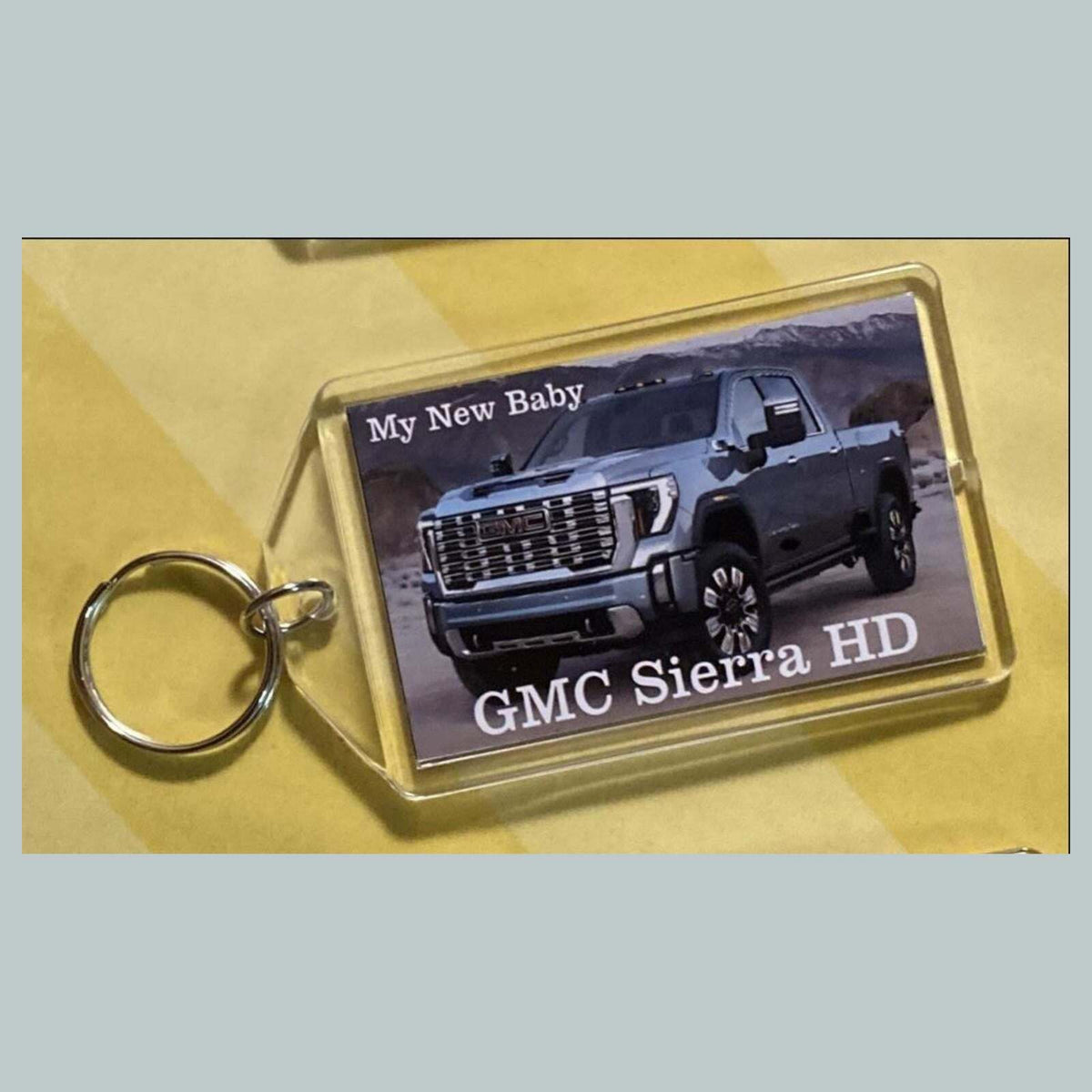 3674 New Truck Custom Hand Made Keychain