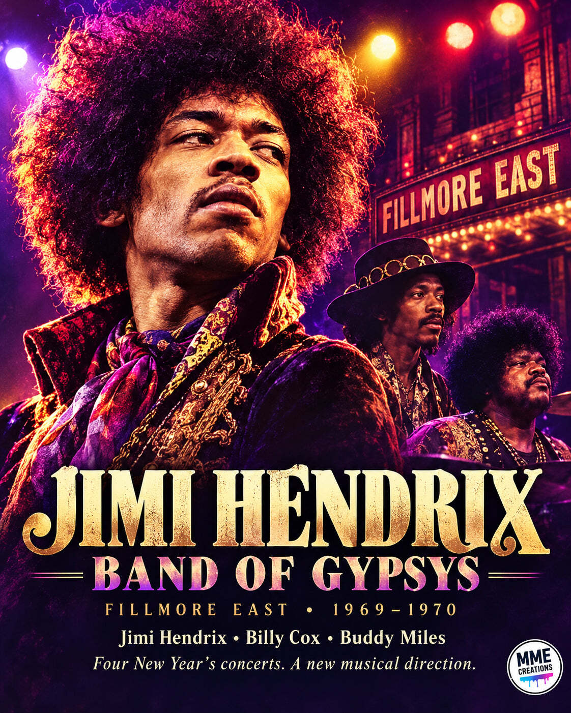 Band Of Gypsys — 8x10 Print