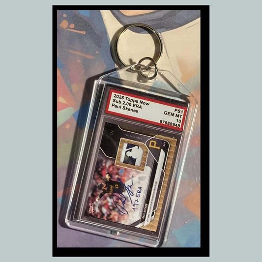 3524 Paul Skenes Sub 2.00 ERA 2025 Now Custom Made Keychain-Makes A Great Gift