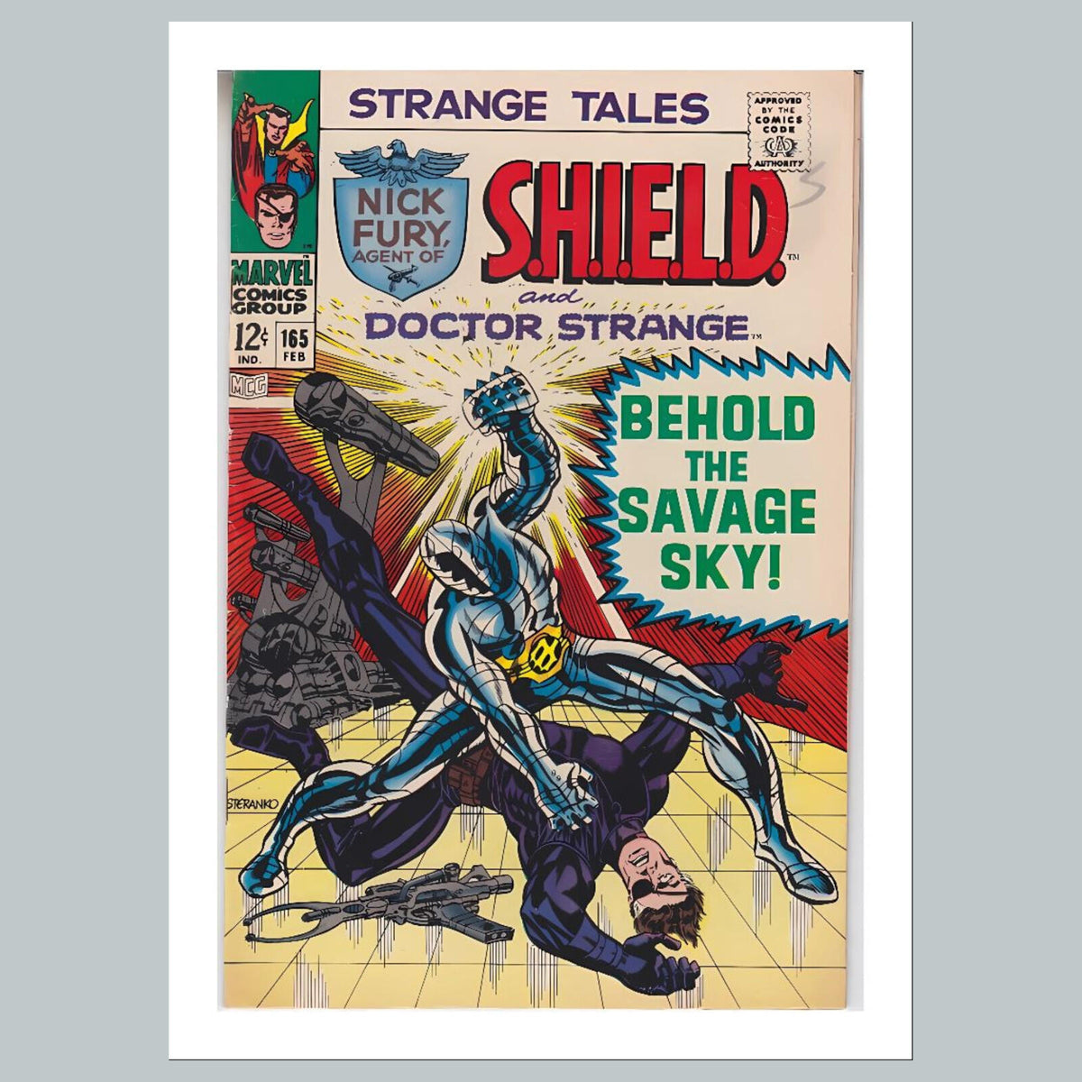 2564 Strange Tales 8x10 Glossy Photo Comic Book CoverFast-Secure Shipping