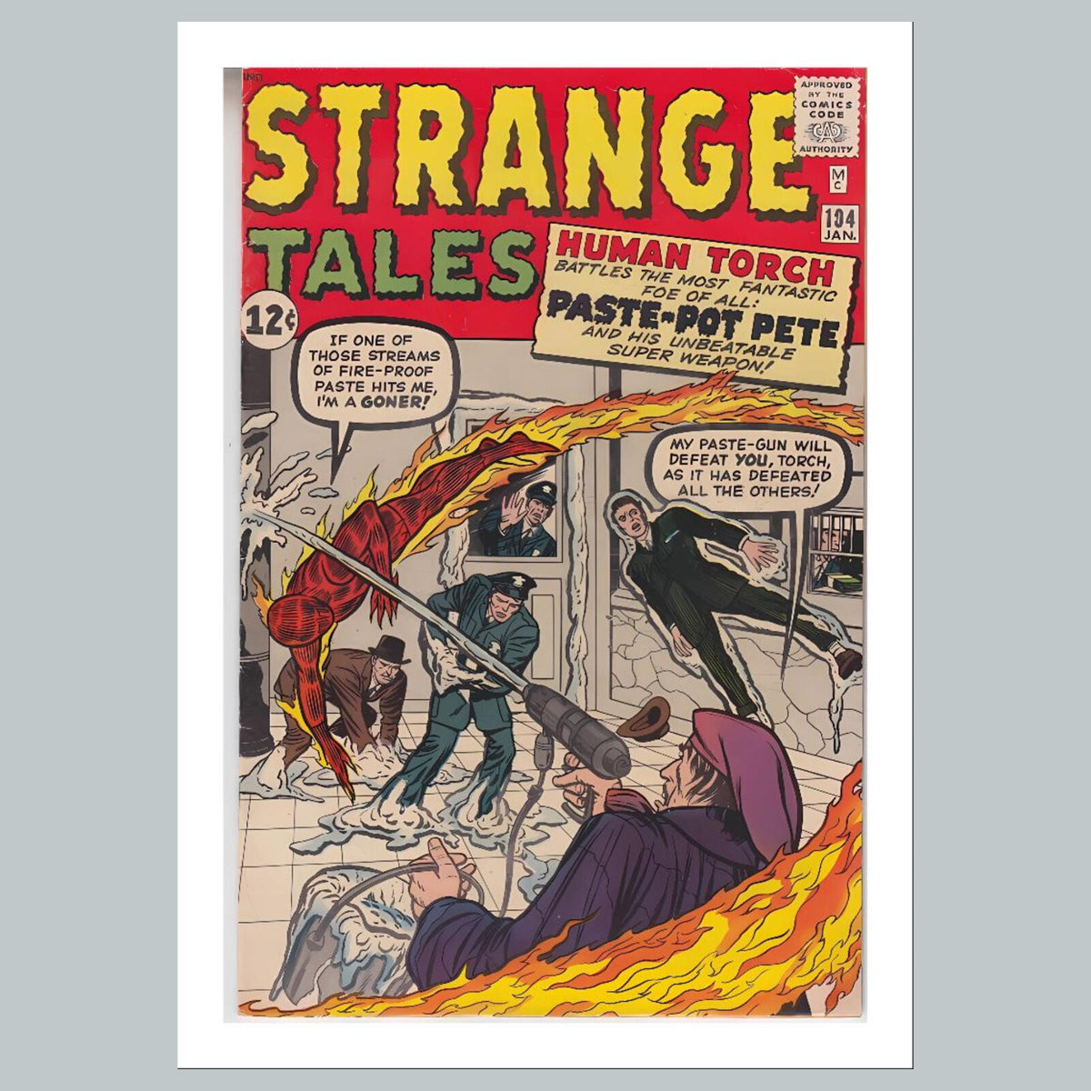 2417 Strange Tales 8x10 Glossy Photo Comic Book Cover Fast-Secure Shipping