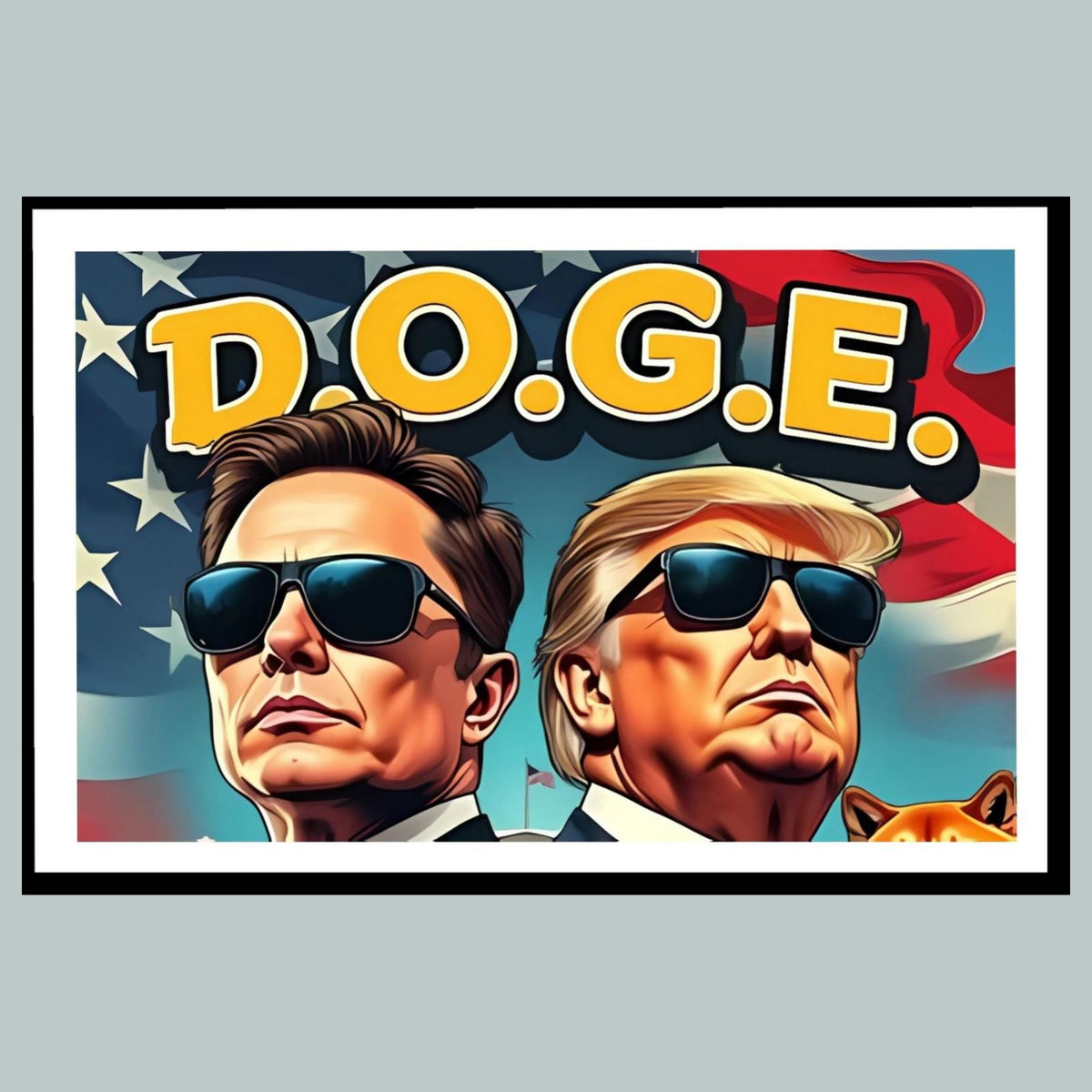 1191  Doge 8x10 Glossy Photo - Fast-Secure Shipping MS