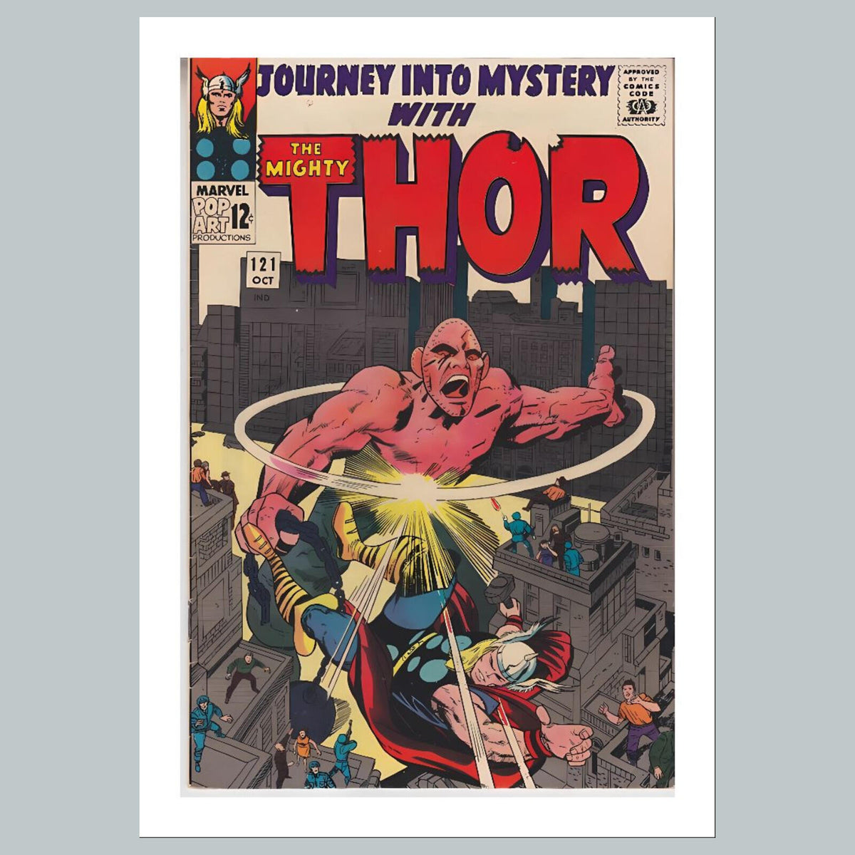 2105 Thor 8x10 Glossy Photo Comic Book Cover Fast-Secure Shipping