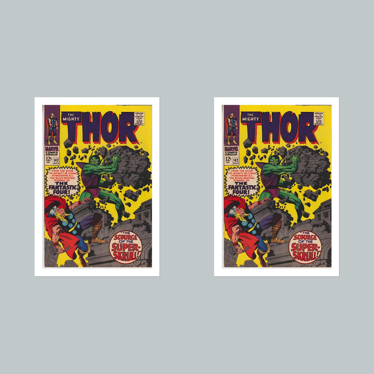 2206  Thor 8x10 Glossy Photo Comic Book Cover Fast-Secure Shipping