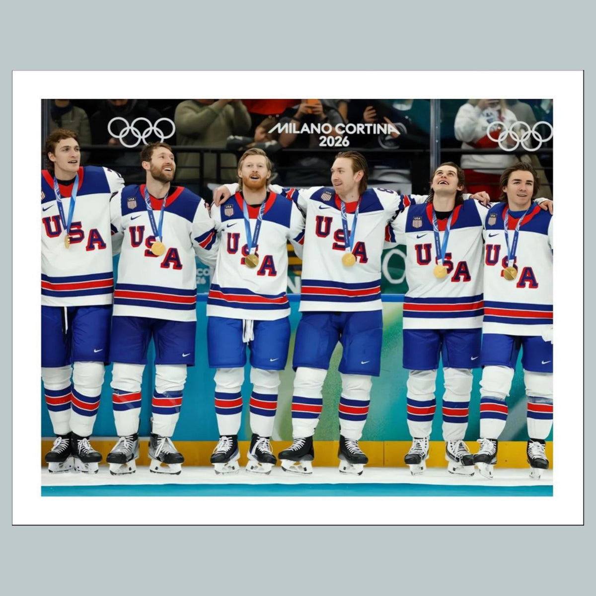 1414 2026 Olympics Gold Medal Winners Fast-Secure Shipping 8x10 Glossy Photo MS