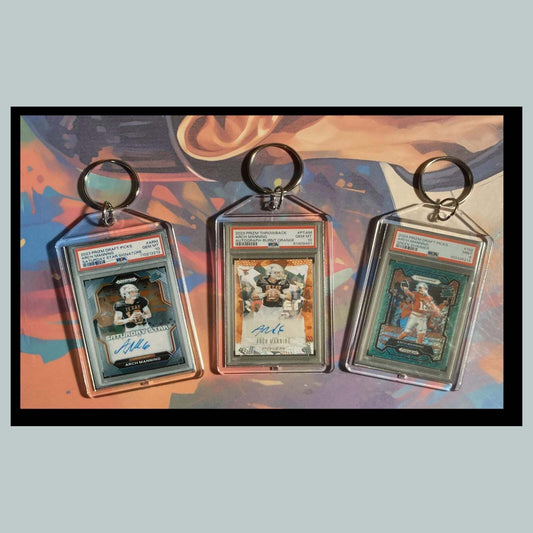 3470B Arch Manning 3 Pack Bundle -3 Different Custom Novelty Keychain Great Gift