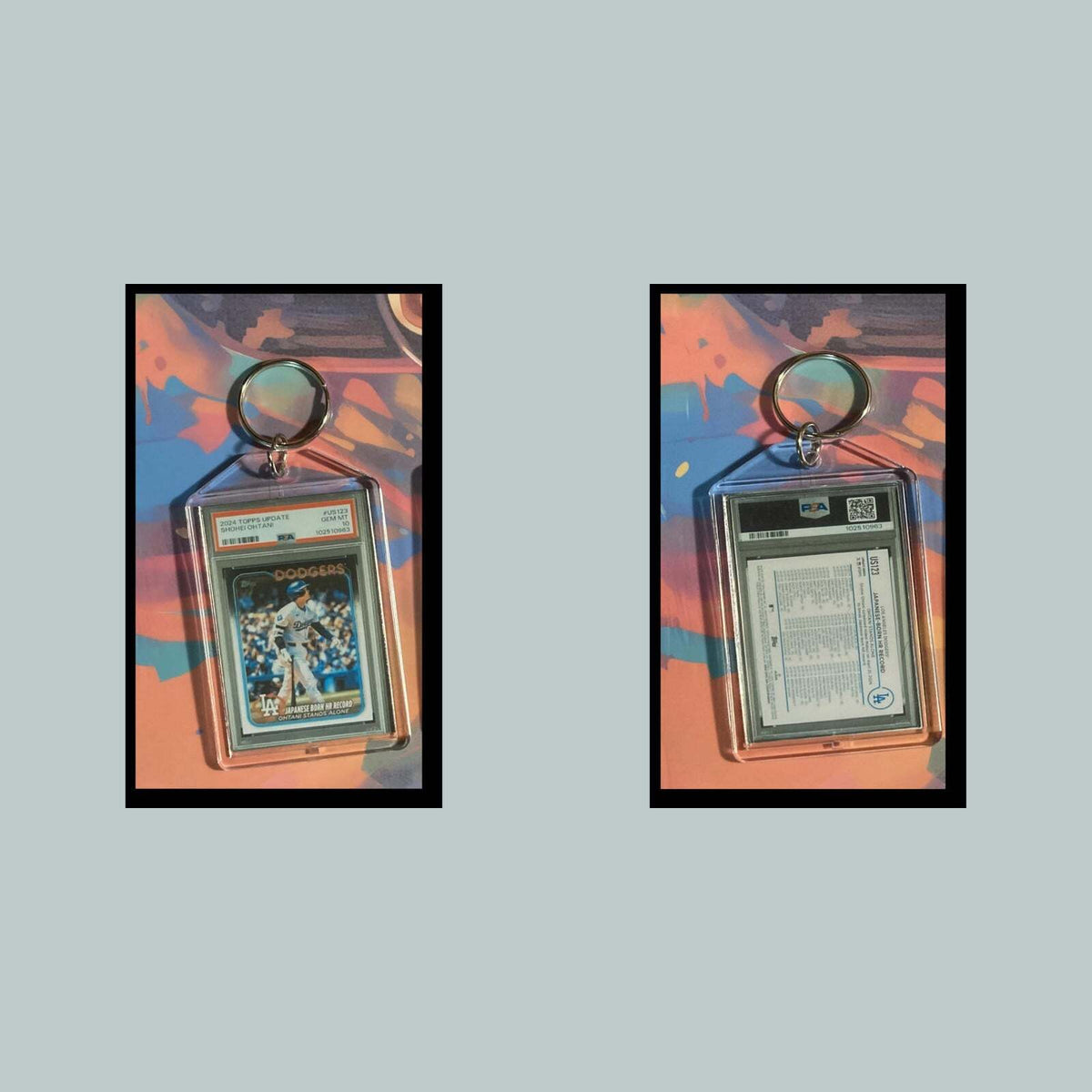 3488 SO 2024 Update Japanese Born HR Record Keychain