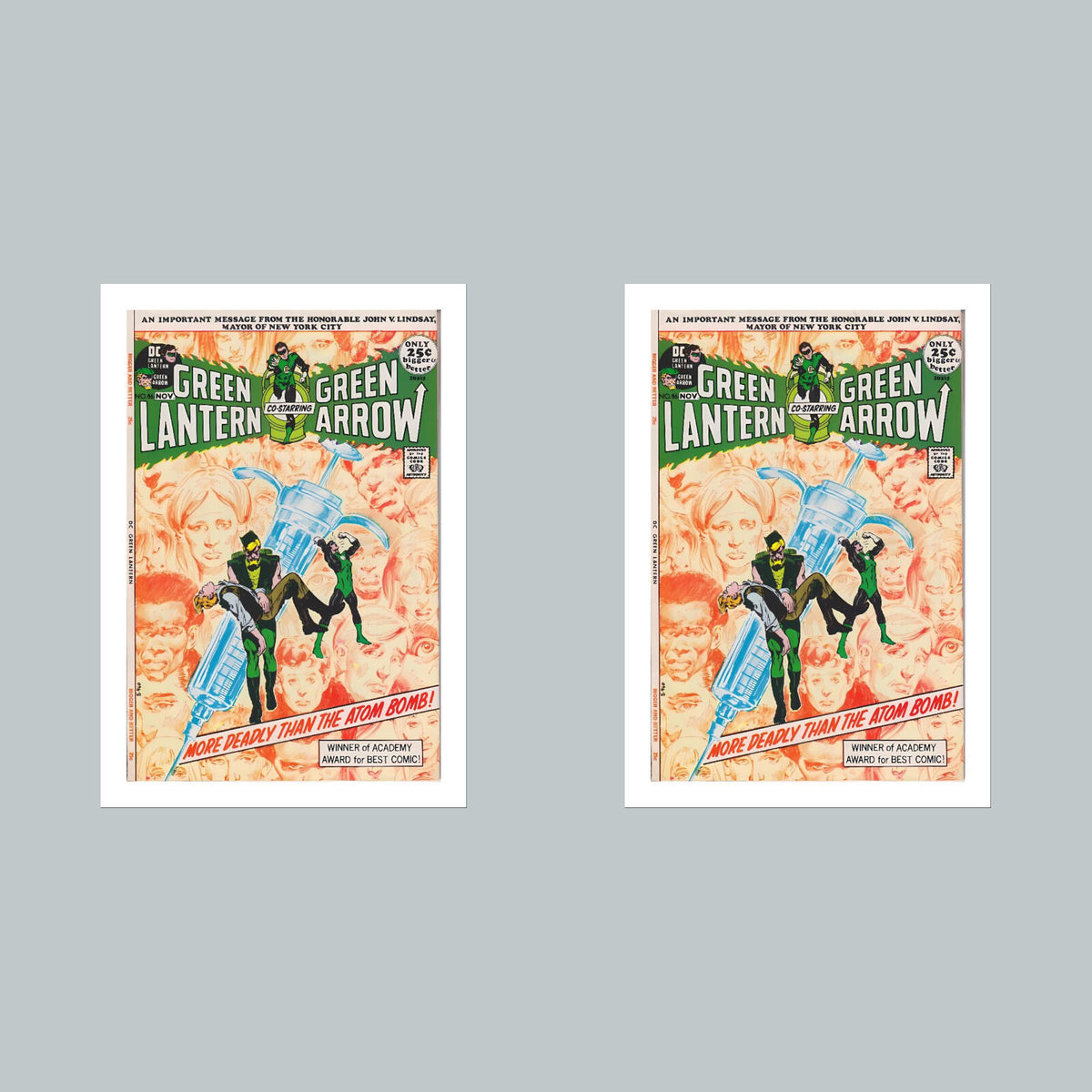 2155 Green Lantern 8x10 Glossy Photo Comic Book Cover Fast-Secure Shipping
