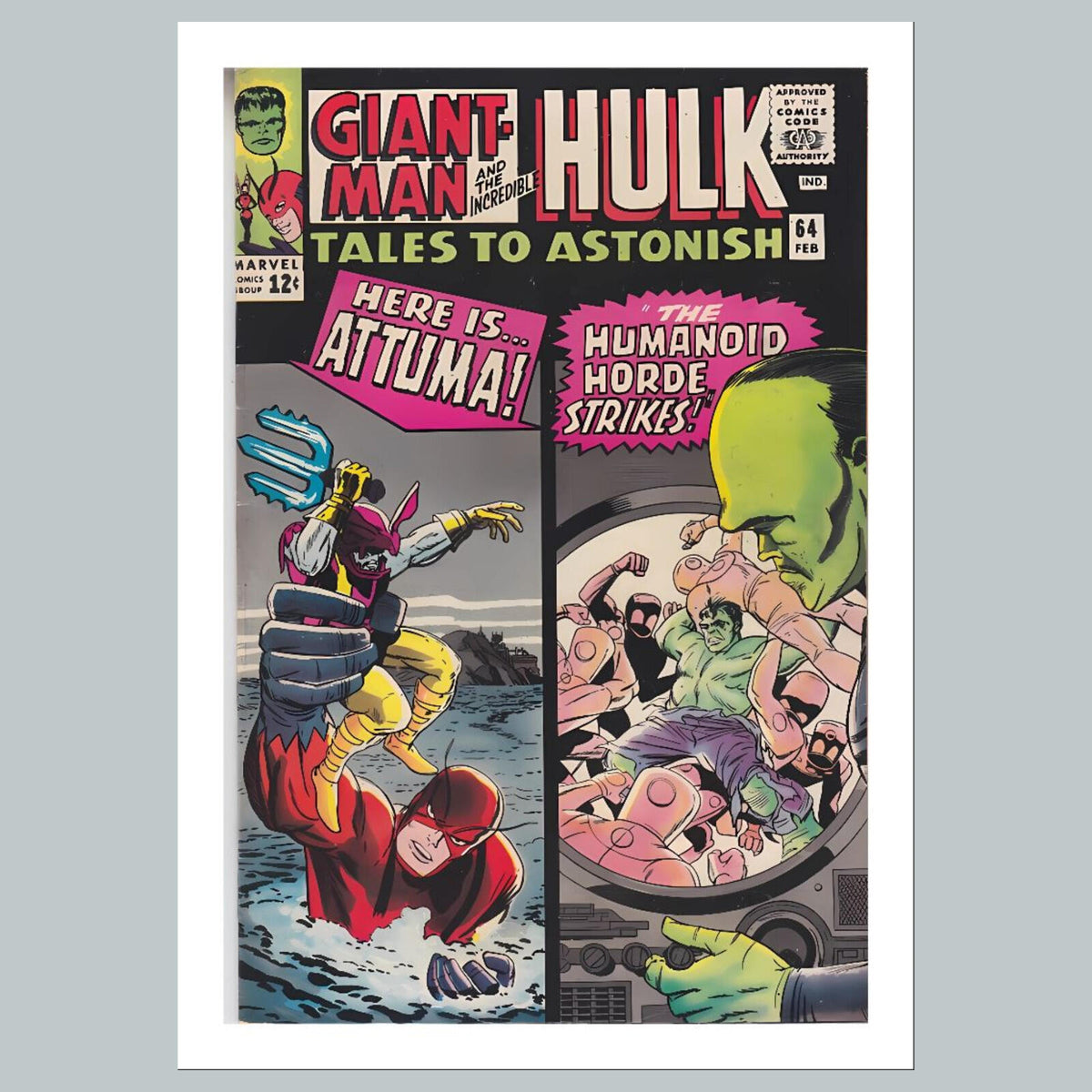 2334 Tales To Astonish 8x10 Glossy Photo Comic Book Cover Fast-Secure Shipping