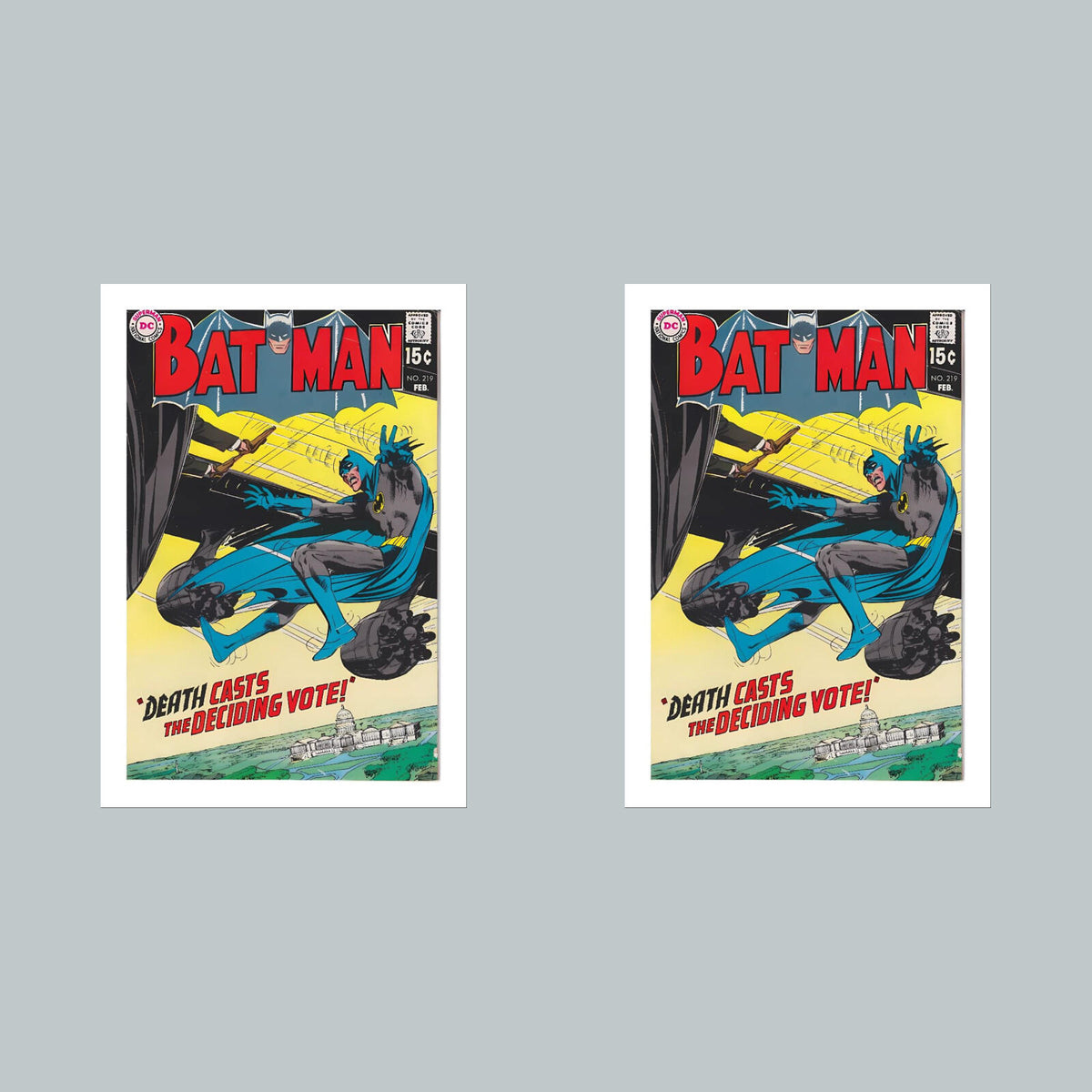 1930 Bat Man 8x10 Glossy Photo Comic Book Cover Fast-Secure Shipping