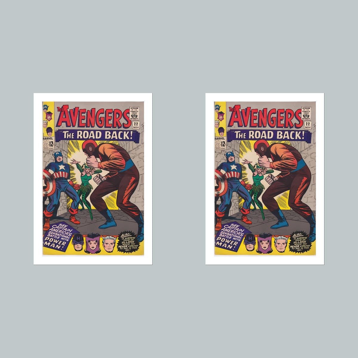 1890 Avengers 8x10 Glossy Photo Comic Book Cover Fast-Secure Shipping