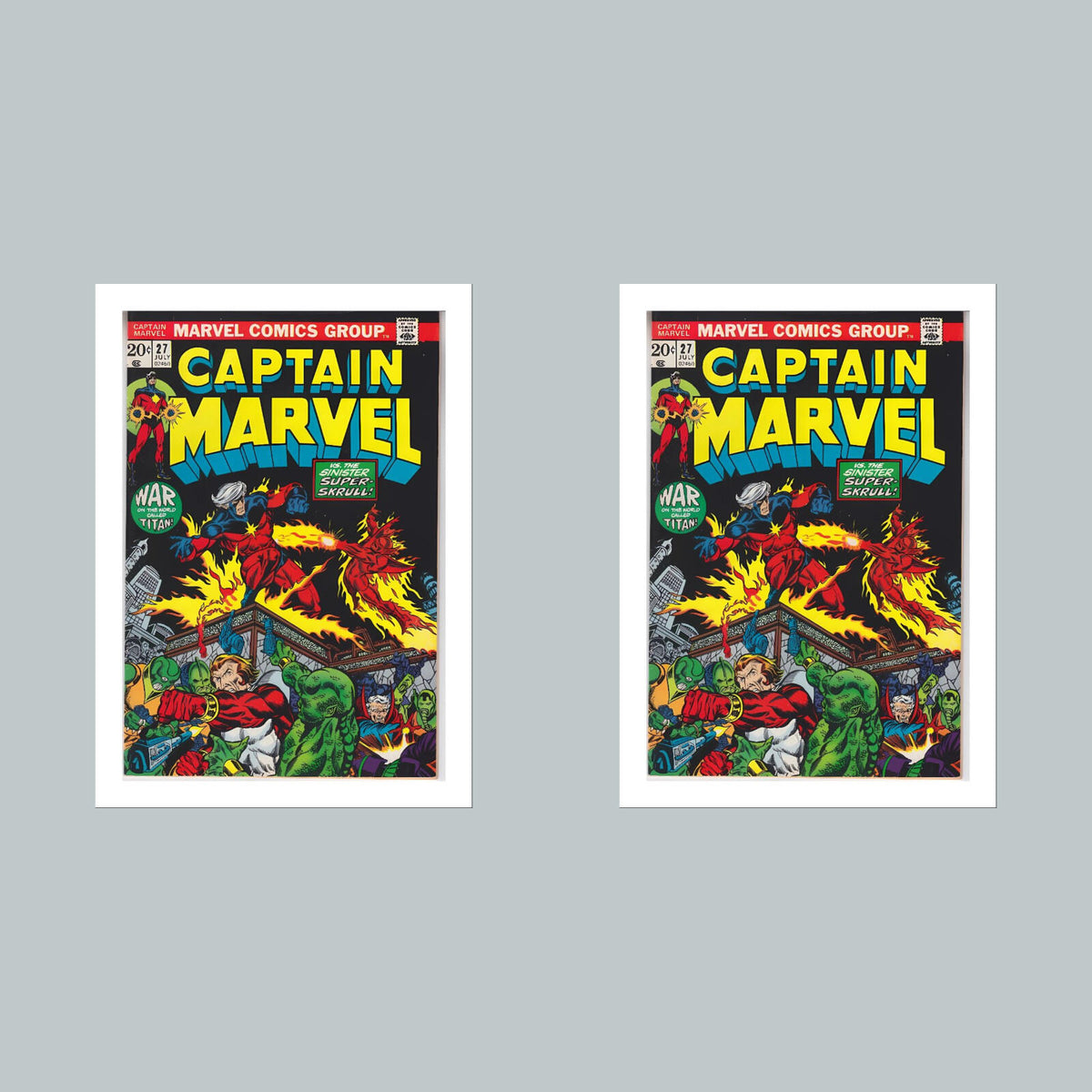 1911 Captain Marvel 8x10 Glossy Photo Comic Book Cover Fast-Secure Shipping