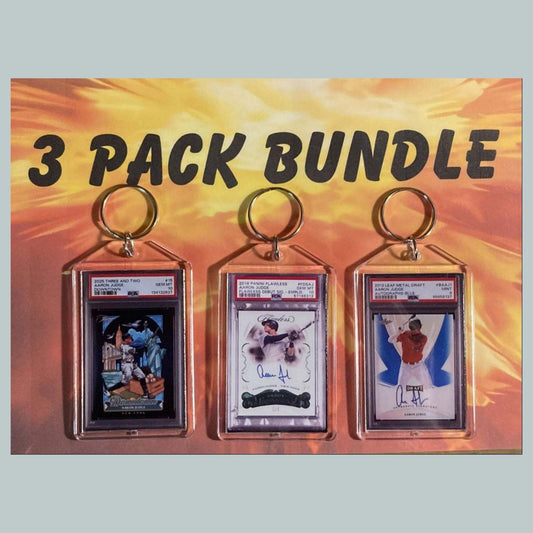 3589B Aaron Judge 3 Pack Bundle-Custom Hand Made Keychains