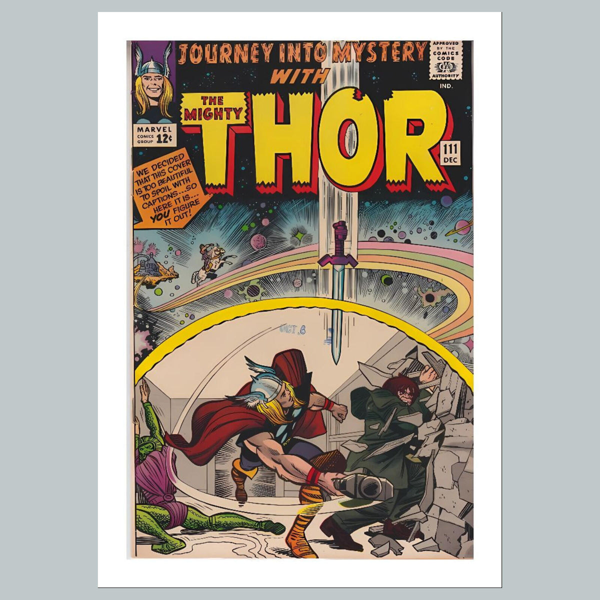 2084 Thor 8x10 Glossy Photo Comic Book Cover Fast-Secure Shipping