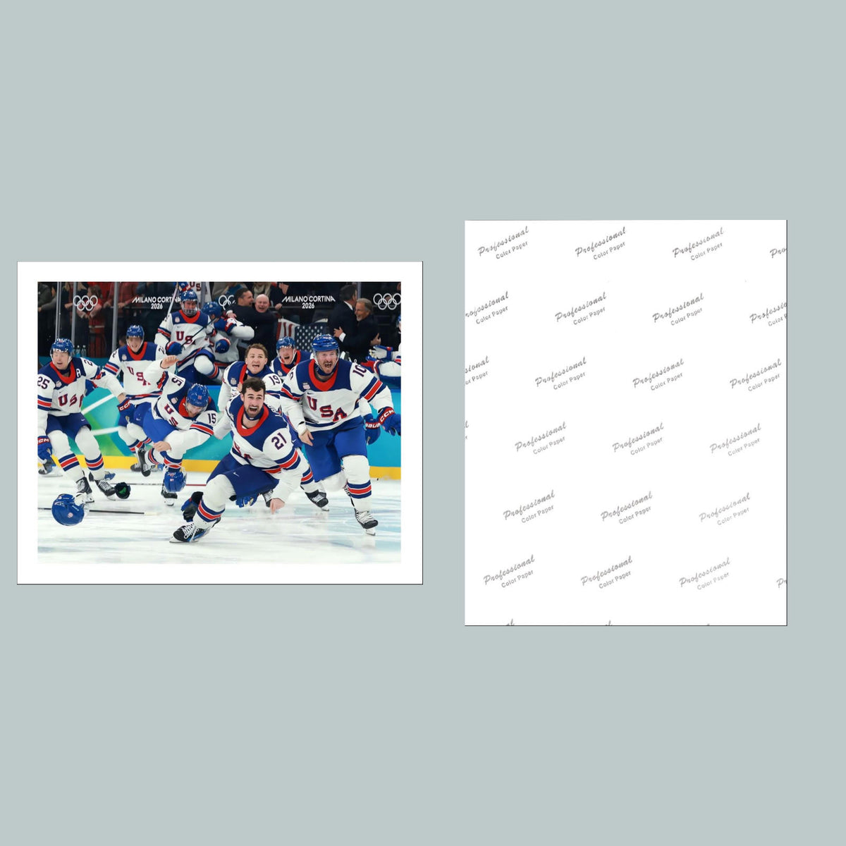 1413 2026 Olympics Gold Medal Winners Fast-Secure Shipping 8x10 Glossy Photo MS