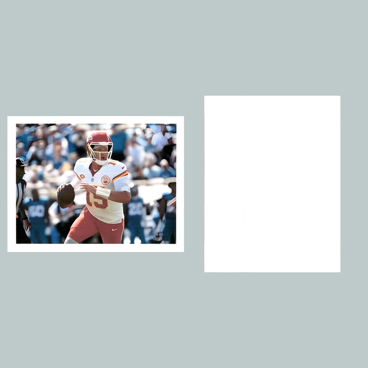 0162 8X10 Patrick Mahomes Ball in Hand-H Glossy Photo Fast Shipping FBL