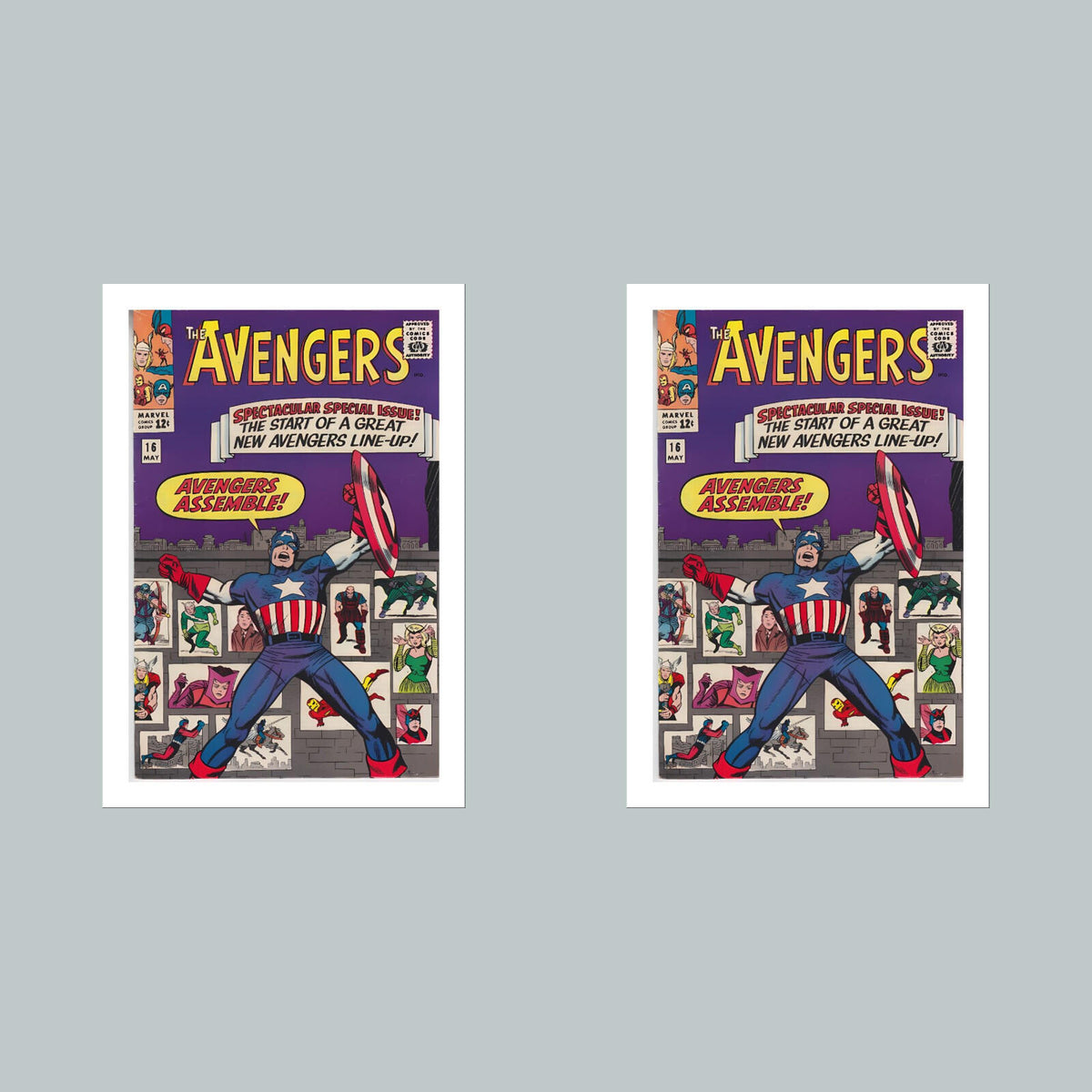 1883 Avengers 8x10 Glossy Photo Comic Book Cover Fast-Secure Shipping
