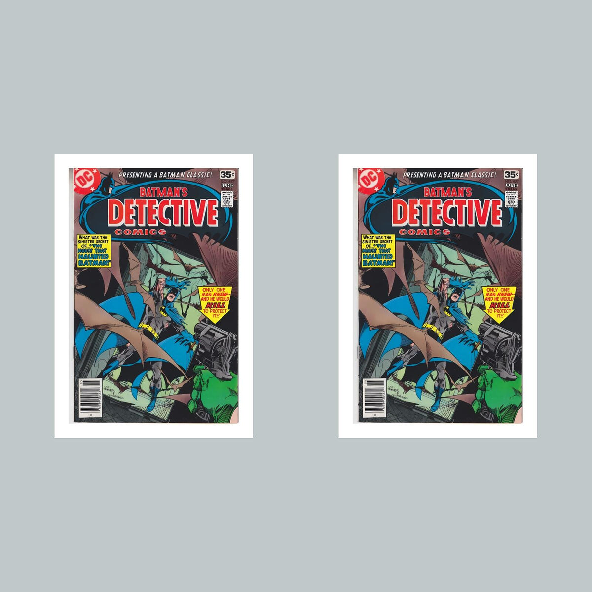 2012 Batmans Detective 8x10 Glossy Photo Comic Book Cover Fast-Secure Shipping