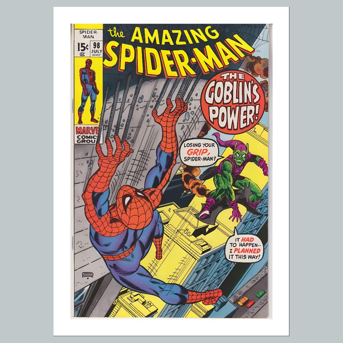 1771 Amazing Spider-Man 8x10 Glossy Photo Comic Book Cover Fast-Secure Shipping