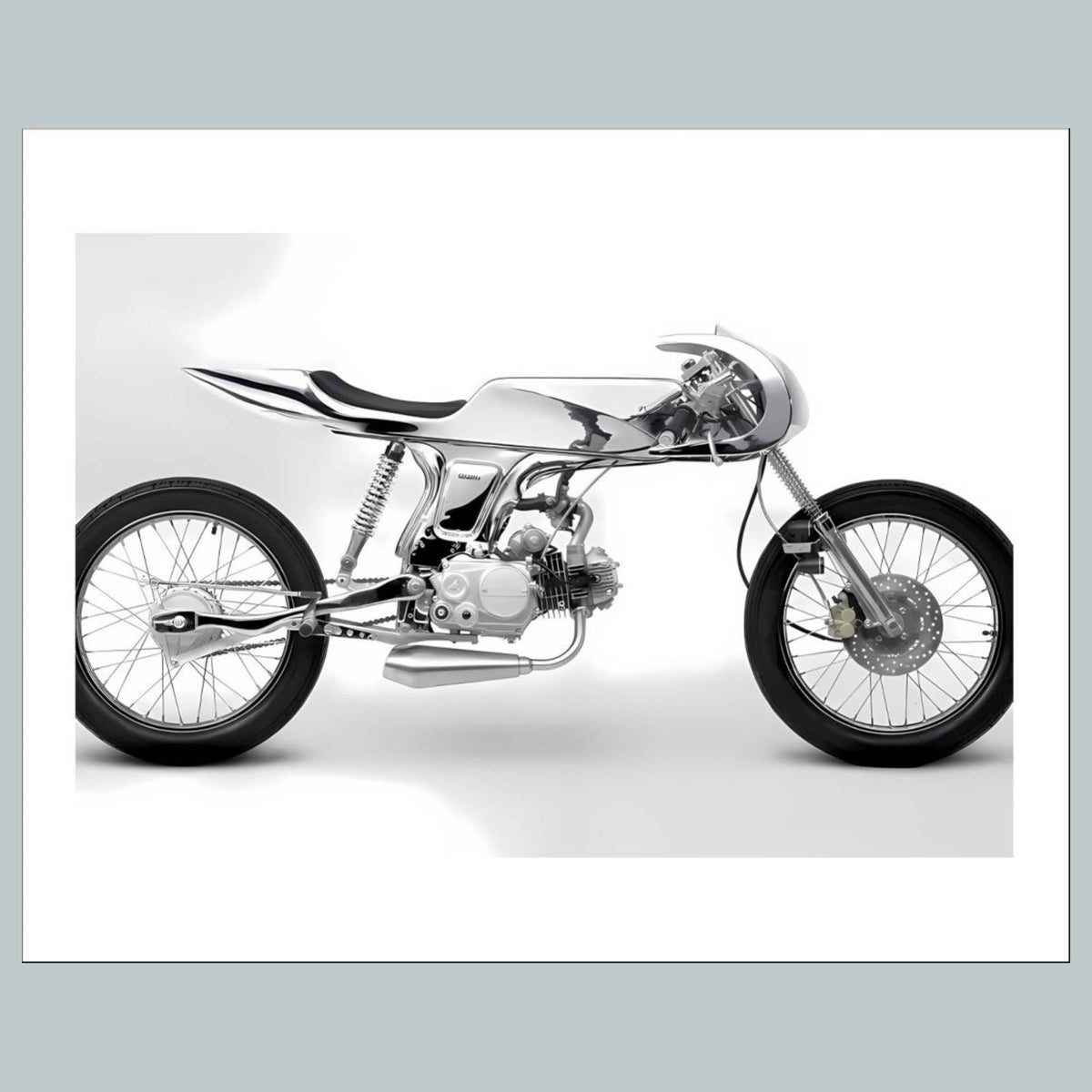 1425 Bandit Motorcycle 8x10 Glossy Photo - Fast-Secure Shipping MS