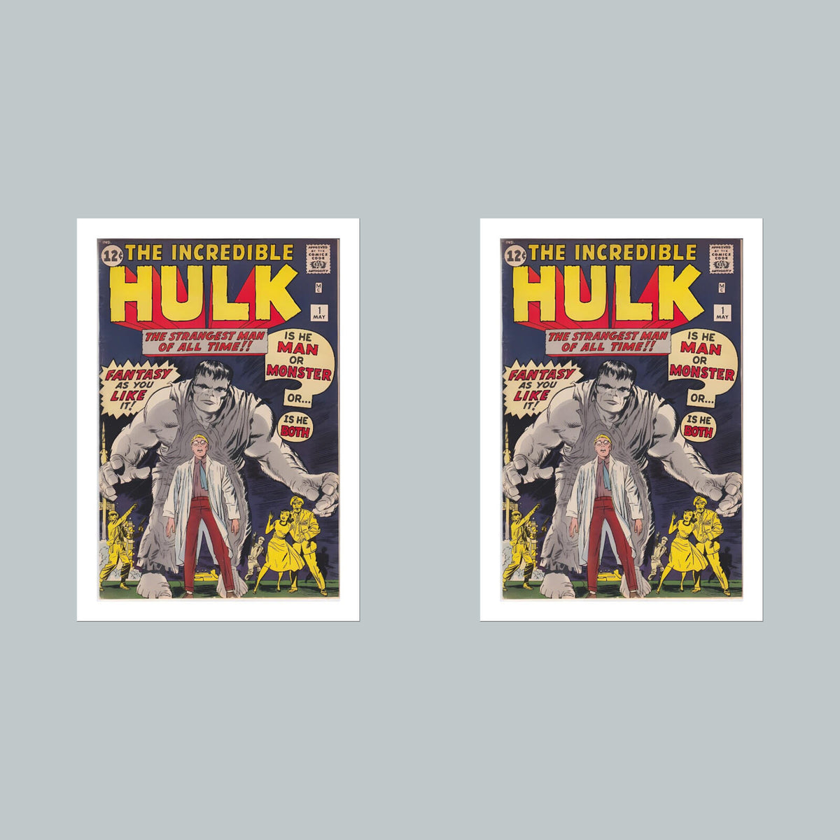 2153 Hulk 8x10 Glossy Photo Comic Book Cover Fast-Secure Shipping
