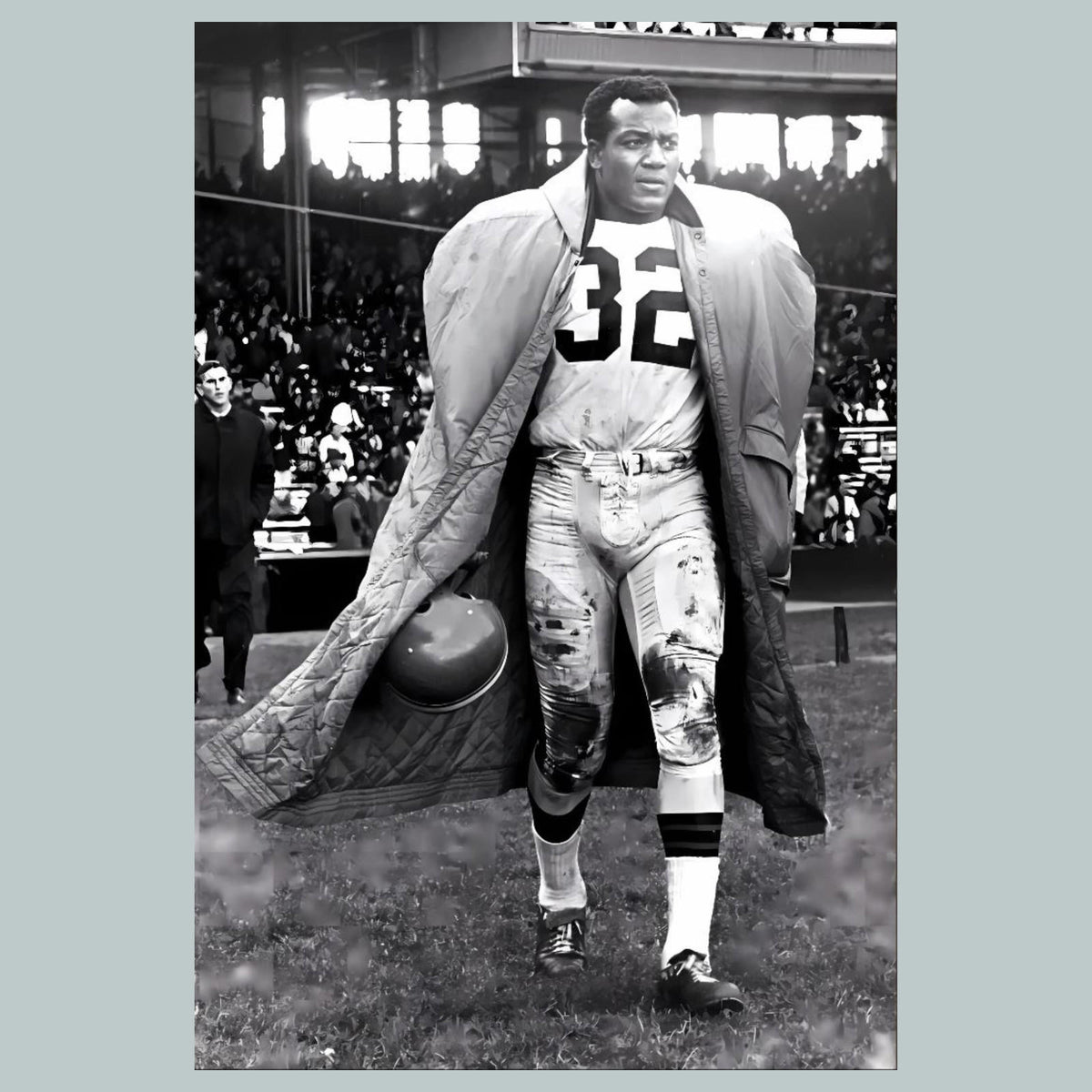0782 8X10 Jim Brown Glossy Photo Fast-Secure Shipping FBL