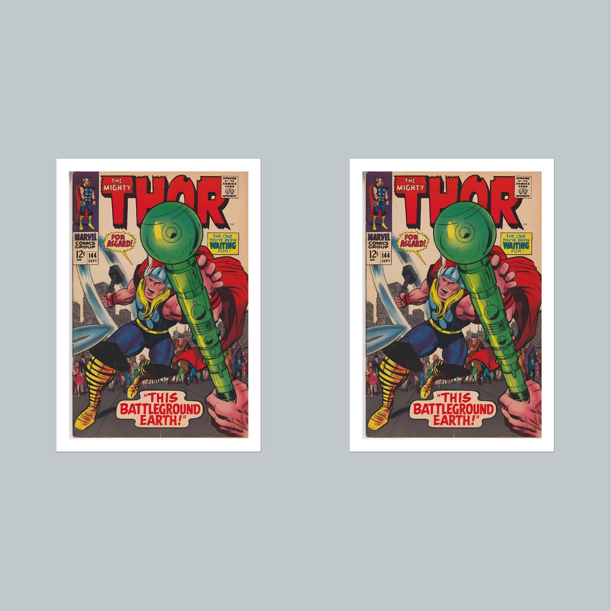 2217  Thor 8x10 Glossy Photo Comic Book Cover Fast-Secure Shipping