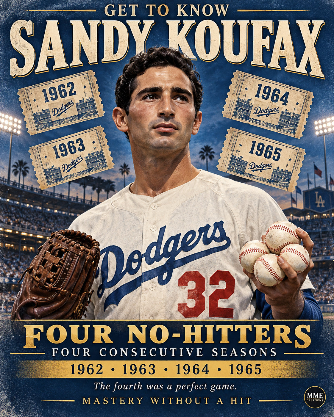 5013 Sandy Koufax GTK 8x10 glossy print