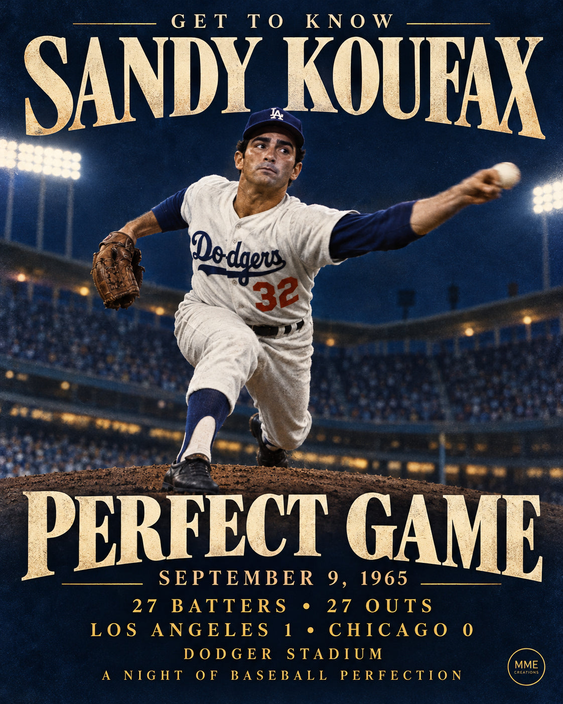 5014 Sandy Koufax GTK 8x10 glossy print