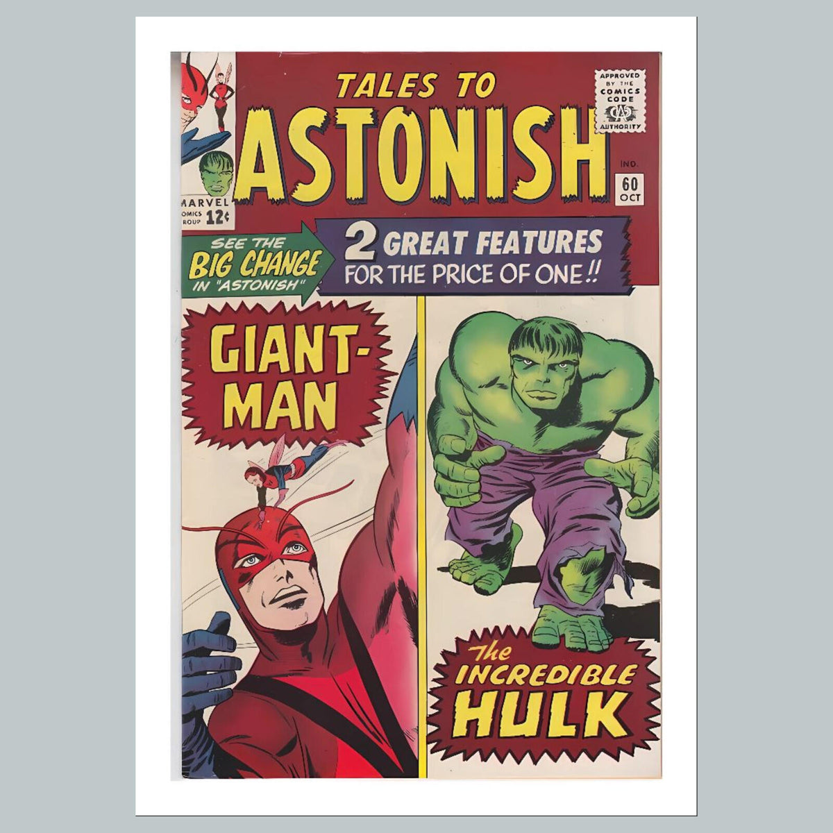 2362 Tales To Astonish 8x10 Glossy Photo Comic Book Cover Fast-Secure Shipping