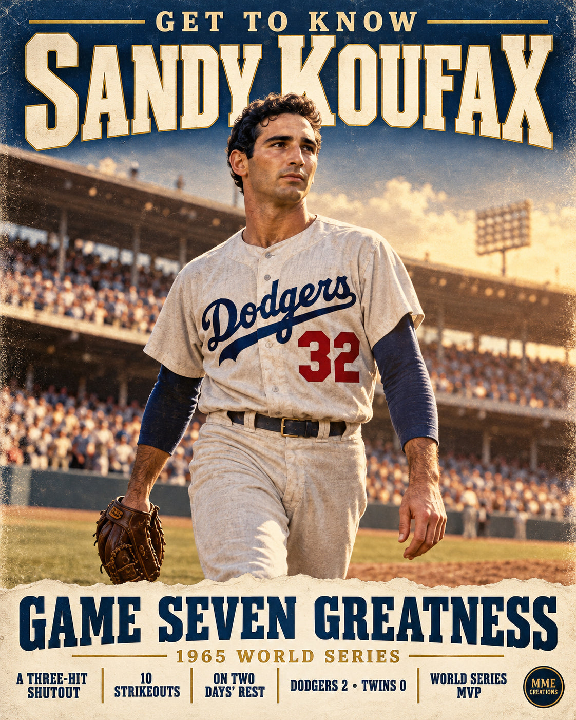5016 Sandy Koufax GTK 8x10 glossy print