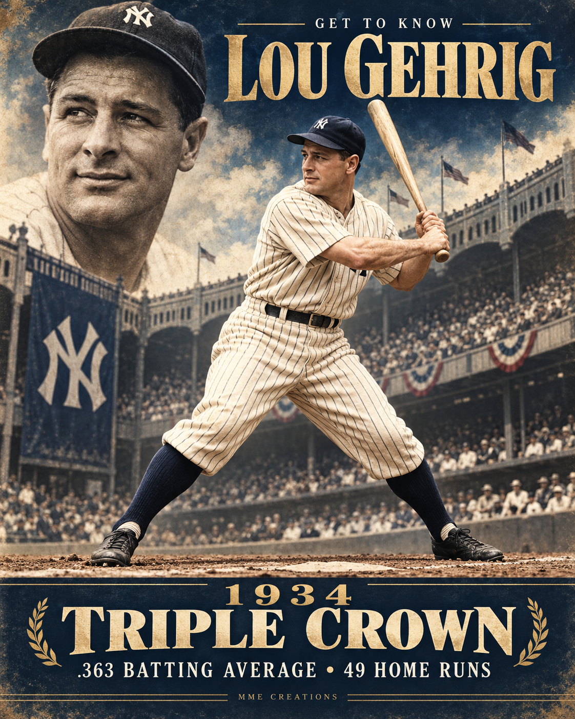 Lou Gehrig GTK Triple Crown